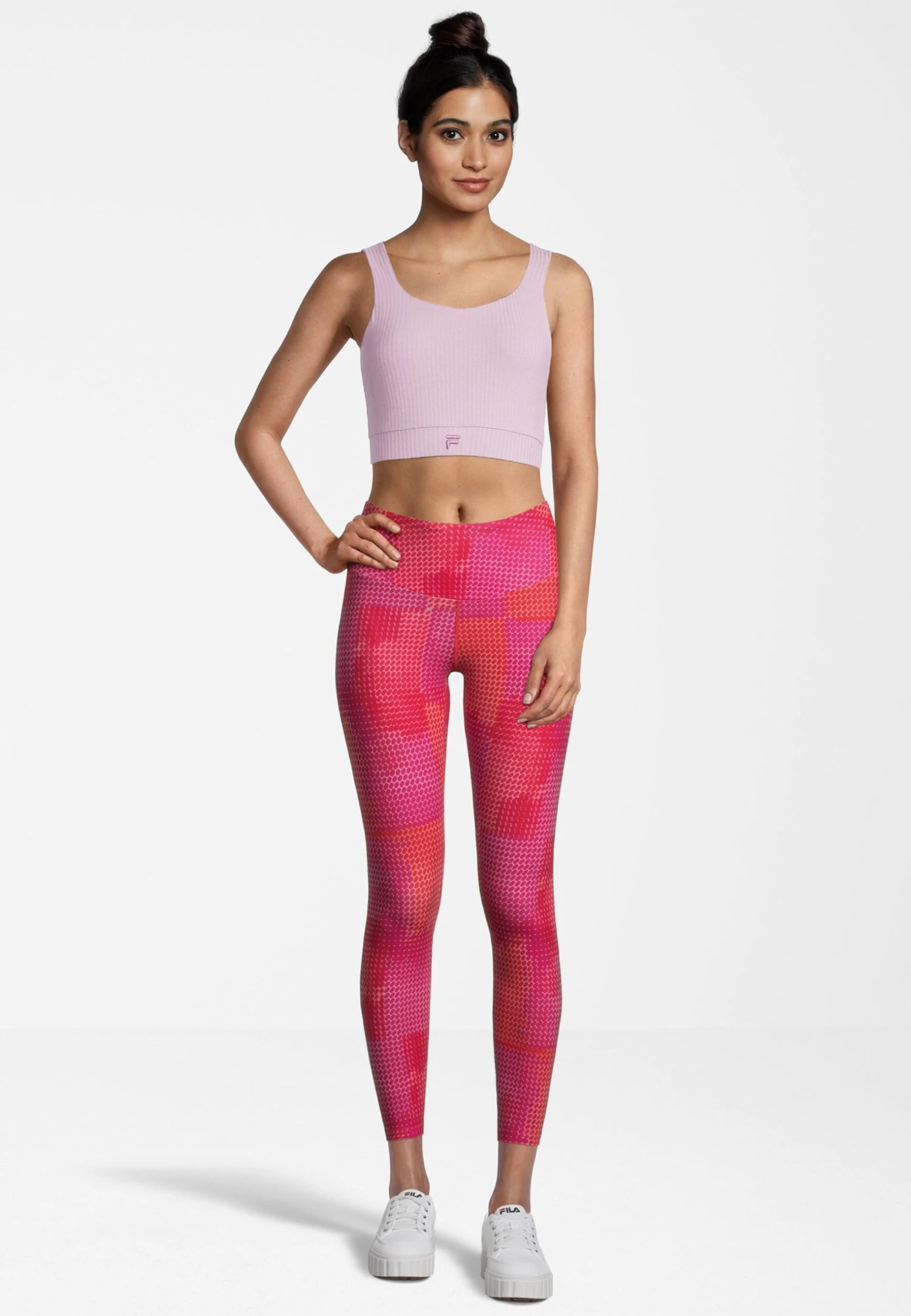 Fila Cassis Cropped- Sujetadores Deportivos Con Sujeción Media - Fair Orchid 2 Fila Cassis Cropped- Sujetadores Deportivos Con Sujeción Media - Fair Orchid - Imagen 2