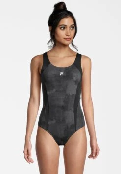 Fila Sanya Aop - Bañador - Black Pills Camo Aop