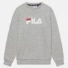 Fila Sordal Classic Logo Crew Unisex - Sudadera - Light Grey Melange