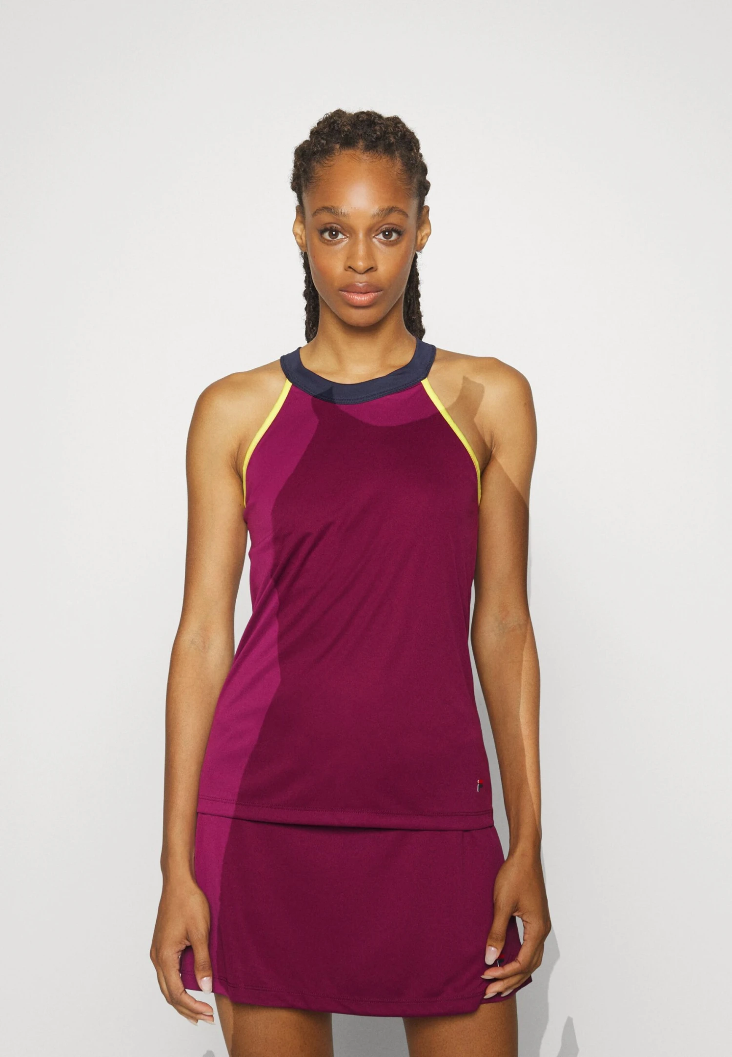 Fila Laura - Top - Magenta Purple 1 Fila Laura - Top - Magenta Purple