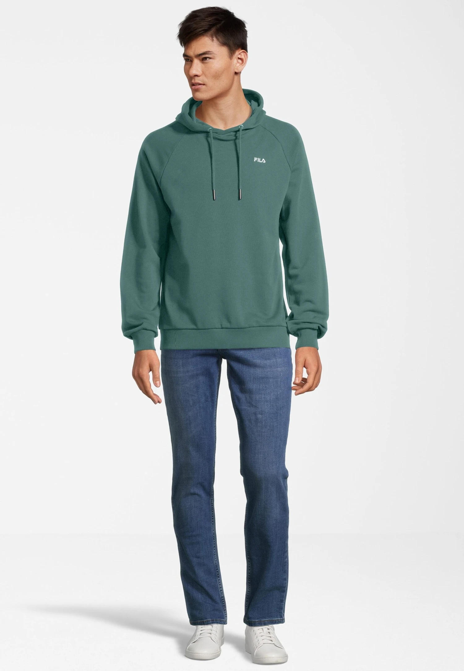 Fila Apparel Braives Raglan- Jersey Con Capucha - Blue Spruce 2 Fila Apparel Braives Raglan- Jersey Con Capucha - Blue Spruce - Imagen 2