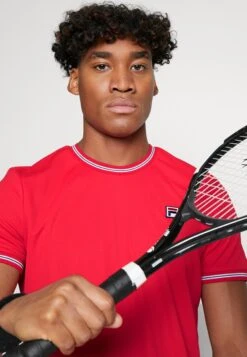 Fila Marlon - Camiseta Deportiva - Red -Fila 6fb0fbbedb89433a91be838500f6e7e1