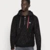 Fila Terah Half Zip Hoody - Jersey Con Capucha - Black