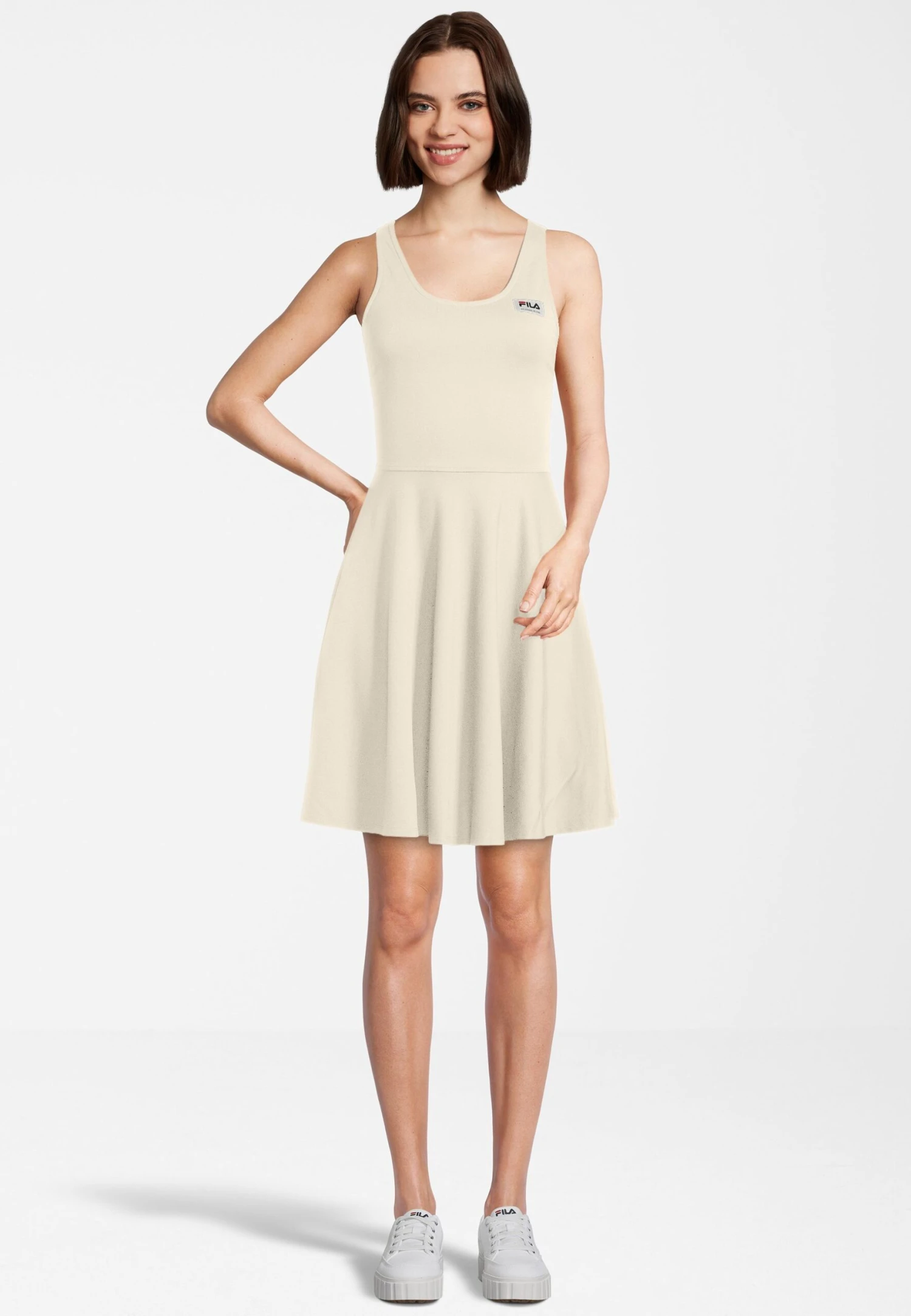 Fila Teldau Skater- Vestido Ligero - Antique White 2 Fila Teldau Skater- Vestido Ligero - Antique White - Imagen 2