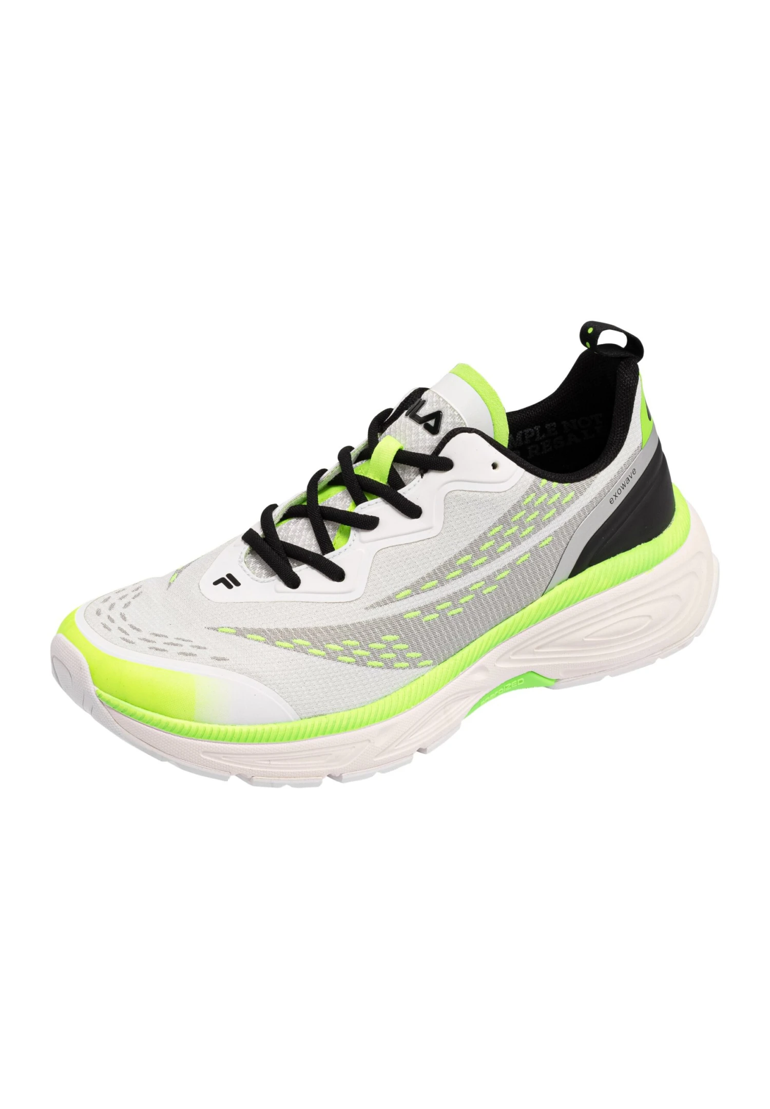 Fila Zapatillas De Entrenamiento - Gray Violet/Neon Green/Black 2 Fila Zapatillas De Entrenamiento - Gray Violet/Neon Green/Black - Imagen 2