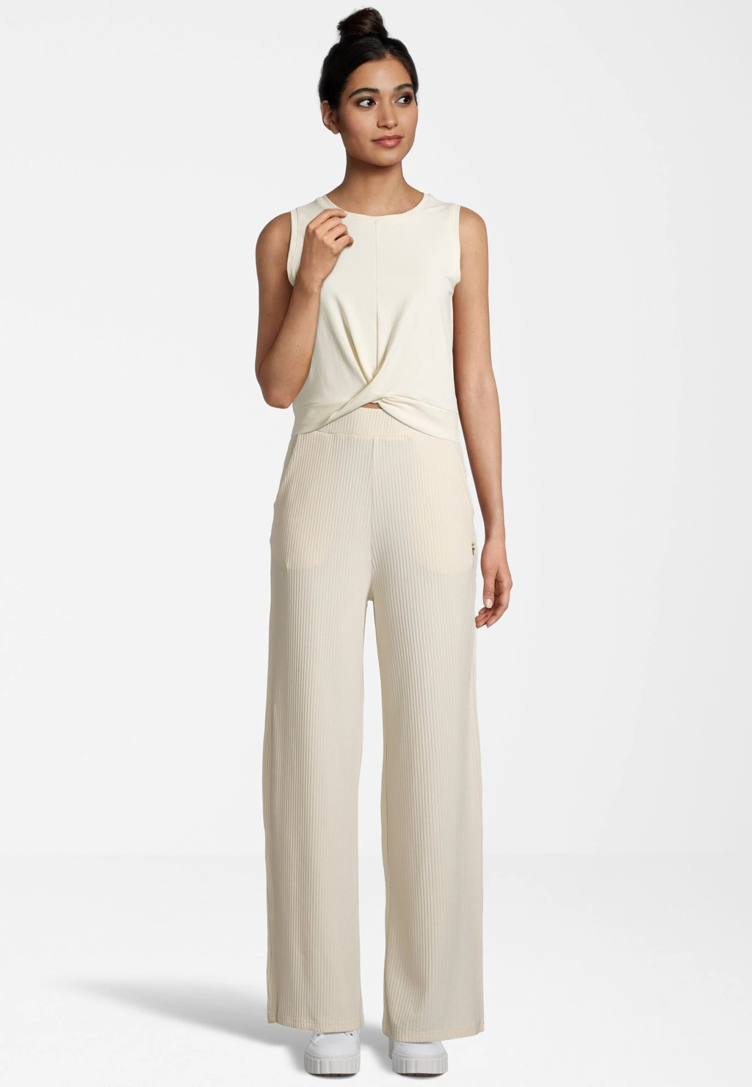 Fila Camaiore High Waist - Pantalones - Antique White 2 Fila Camaiore High Waist - Pantalones - Antique White - Imagen 2