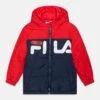 Fila Berkenthin Kids Blocked Padded - Chaqueta De Invierno - True Red/Black Iris