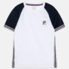 Fila Alfie Boys - Camiseta Estampada - White/Peacoat Blue