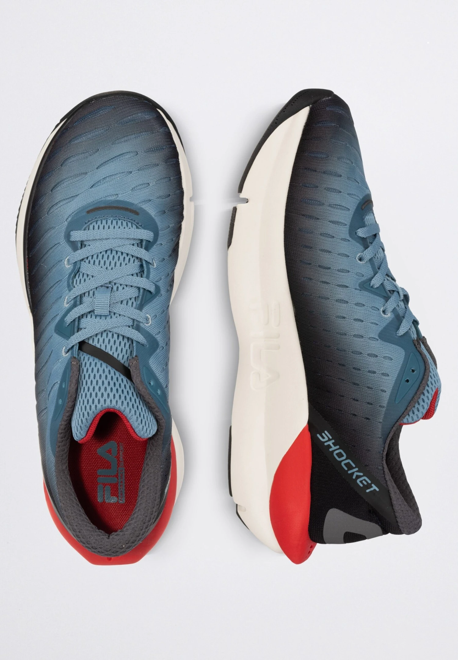 Fila Footwear Shocket Run Em - Zapatillas De Running Estables - Black Dark Shadow 7 Fila Footwear Shocket Run Em - Zapatillas De Running Estables - Black Dark Shadow - Imagen 7