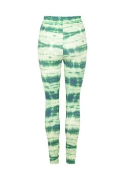 Fila Charmes - Leggings - Green Batic Aop -Fila 861650424bc54603a81a117c97dffc5b