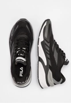 Fila Footwear Raceway - Zapatillas De Running Neutras - Black White -Fila 8836497031b14d8c9319609de6e7a50b
