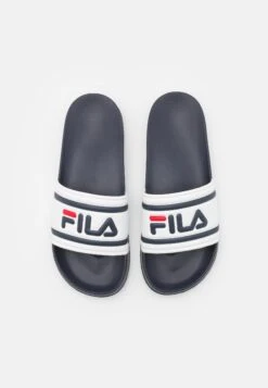 Fila Morro Bay Unisex - Sandalias Planas - White/Navy -Fila 88e0fbdab3d1464ca93ce311bf0aa1b0