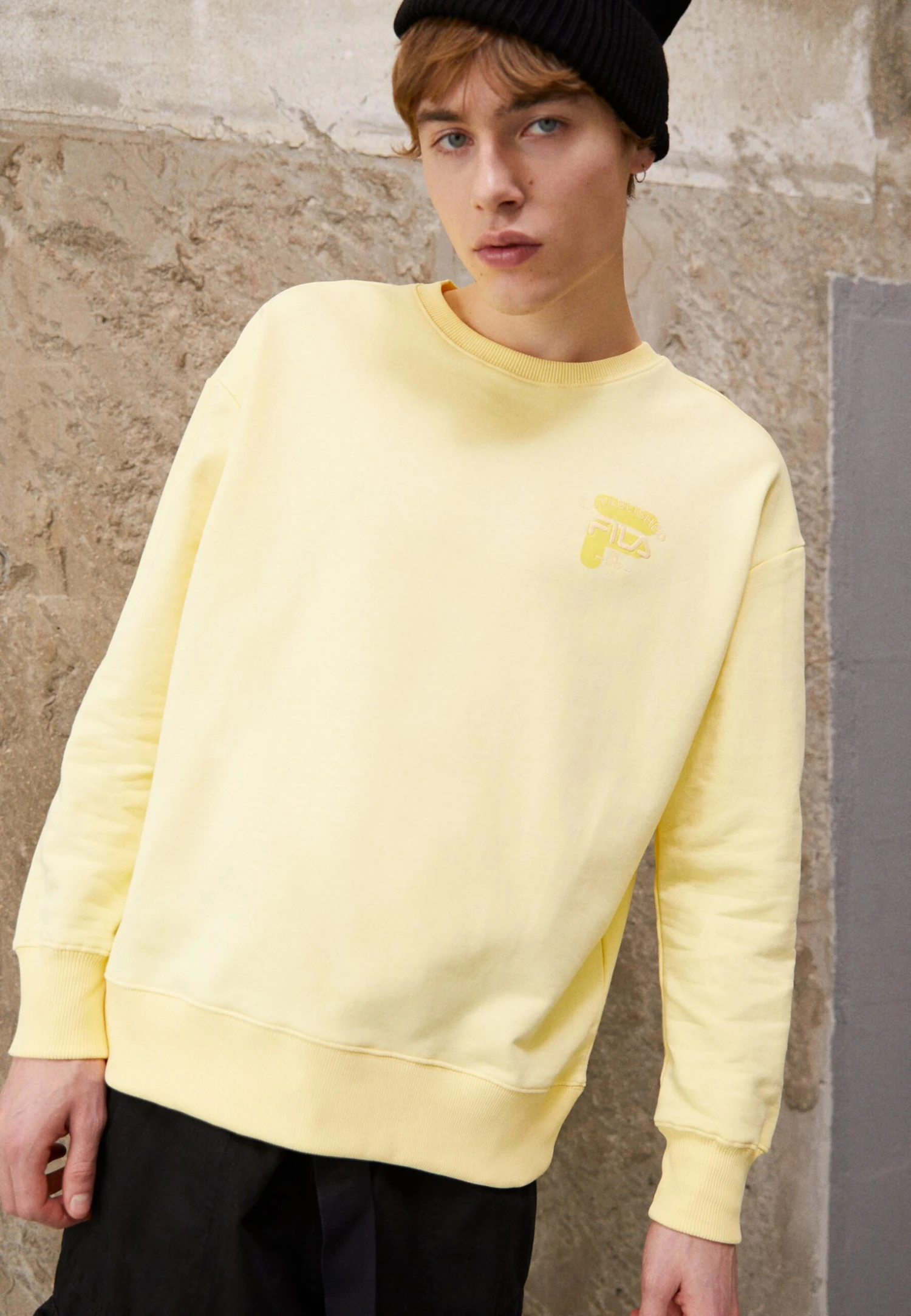Fila Baben Oversized Crew - Sudadera - Pale Banana 1 Fila Baben Oversized Crew - Sudadera - Pale Banana