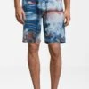 Fila Cuneo- Shorts - Blueacrylicpouring Aop