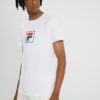 Fila Evan Tee- Camiseta Estampada - Bright White