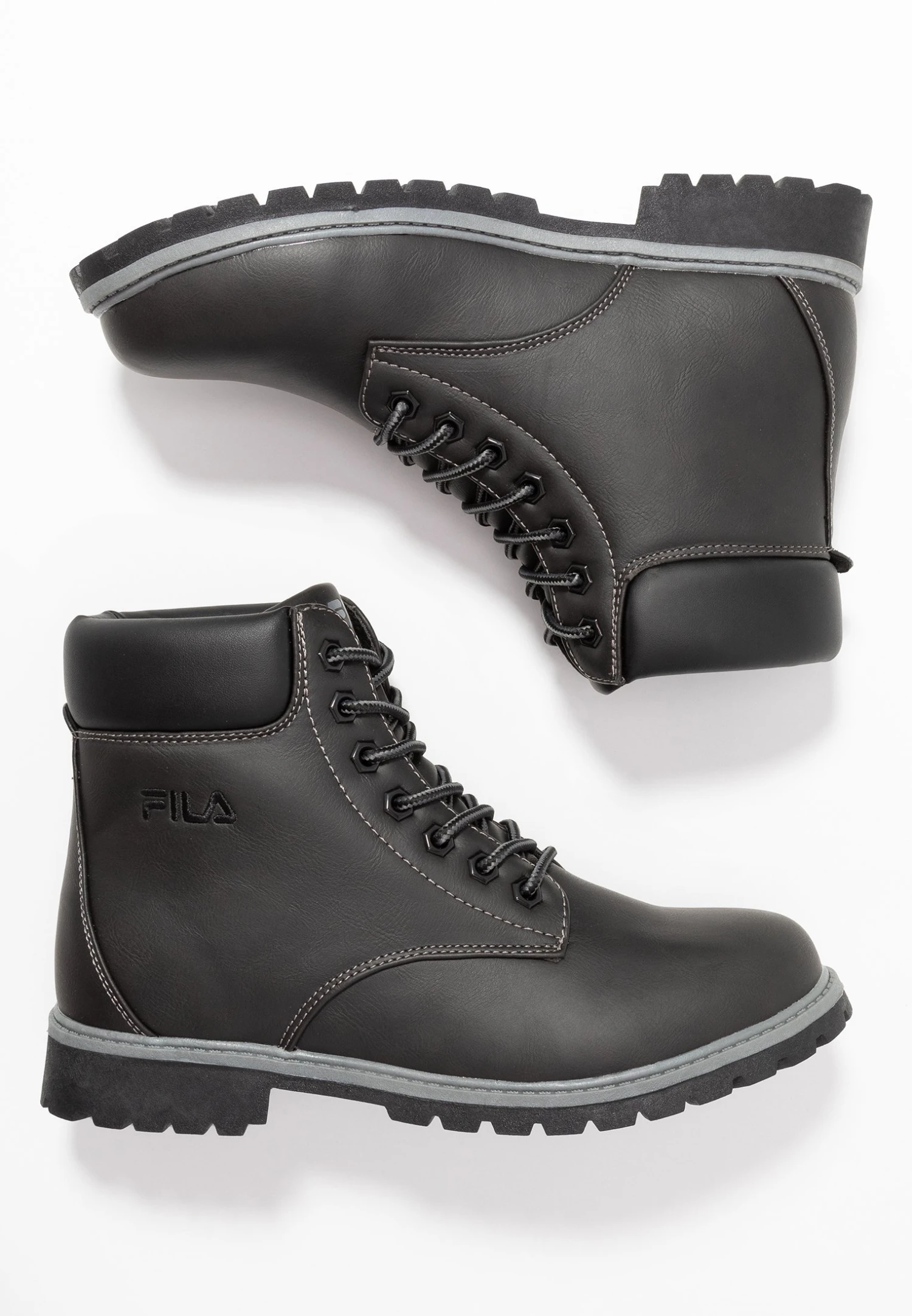 Fila Maverick - Botines Con Cordones - Black 4 Fila Maverick - Botines Con Cordones - Black - Imagen 4