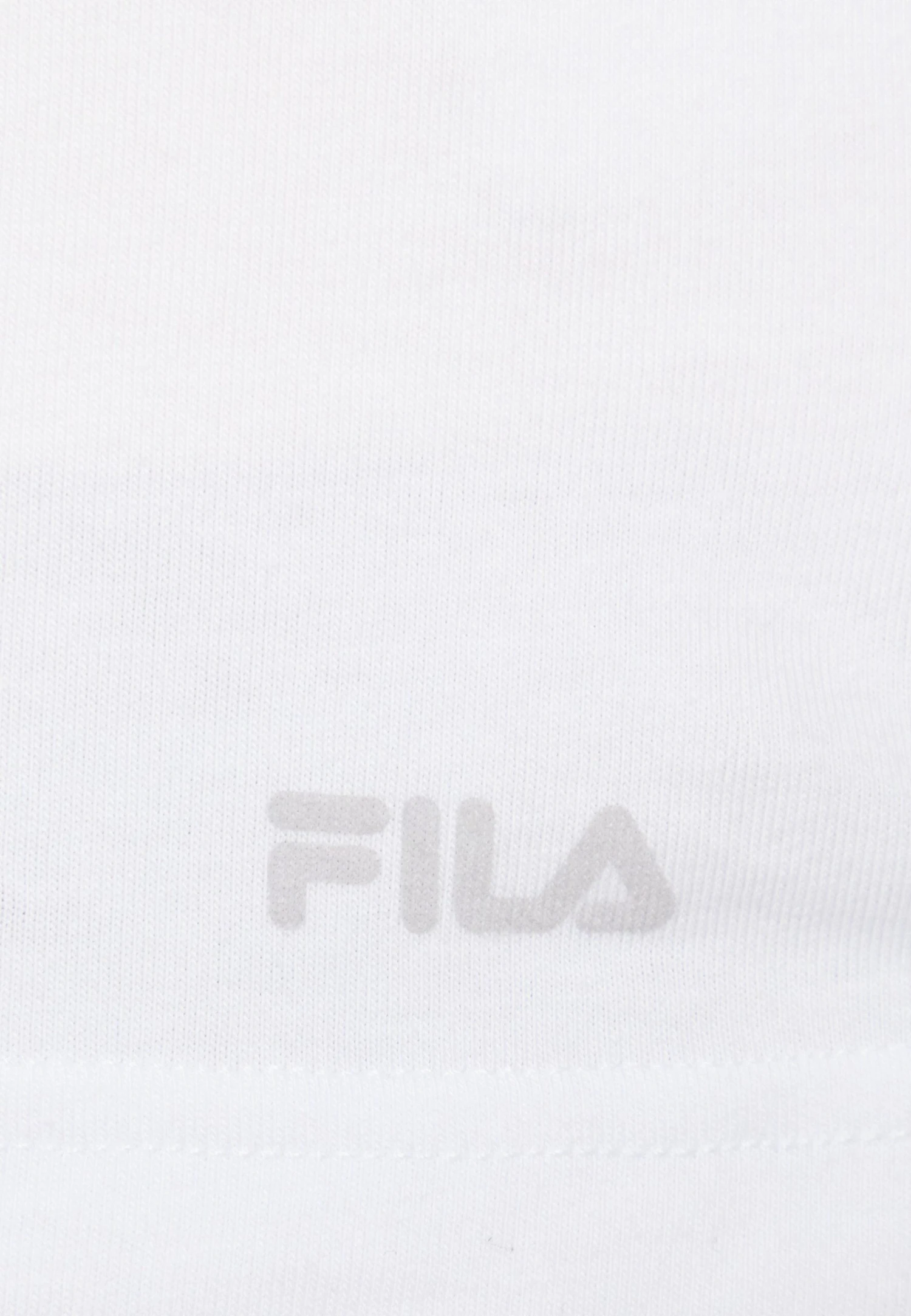 Fila Man Round Neck 2 Pack - Camiseta Interior - White 4 Fila Man Round Neck 2 Pack - Camiseta Interior - White - Imagen 4
