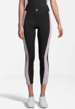 Fila Redon 7/8 - Leggings - Black-Fair Orchid