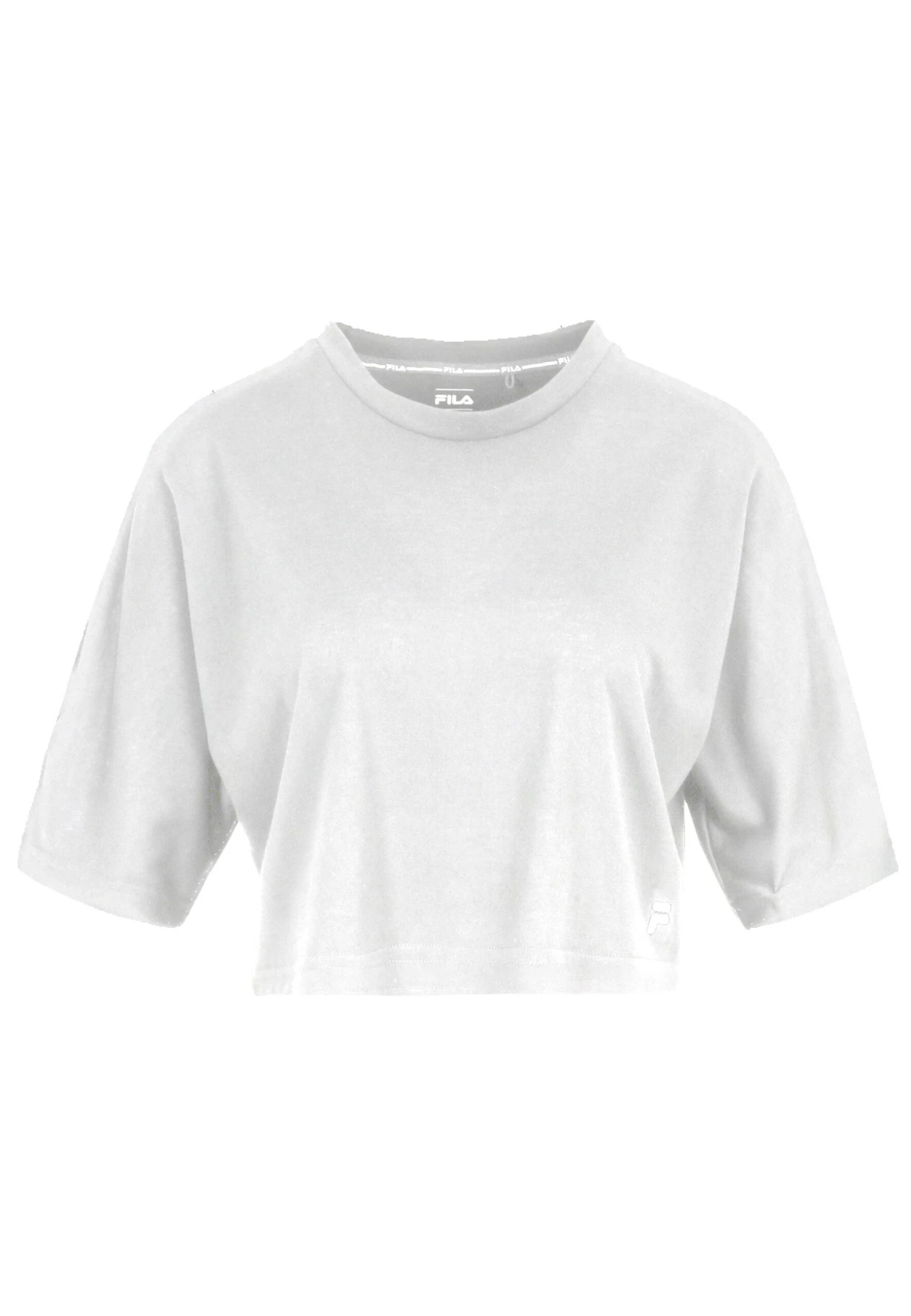 Fila Apparel Recanati Cropped- Camiseta Básica - Bright White 4 Fila Apparel Recanati Cropped- Camiseta Básica - Bright White - Imagen 4