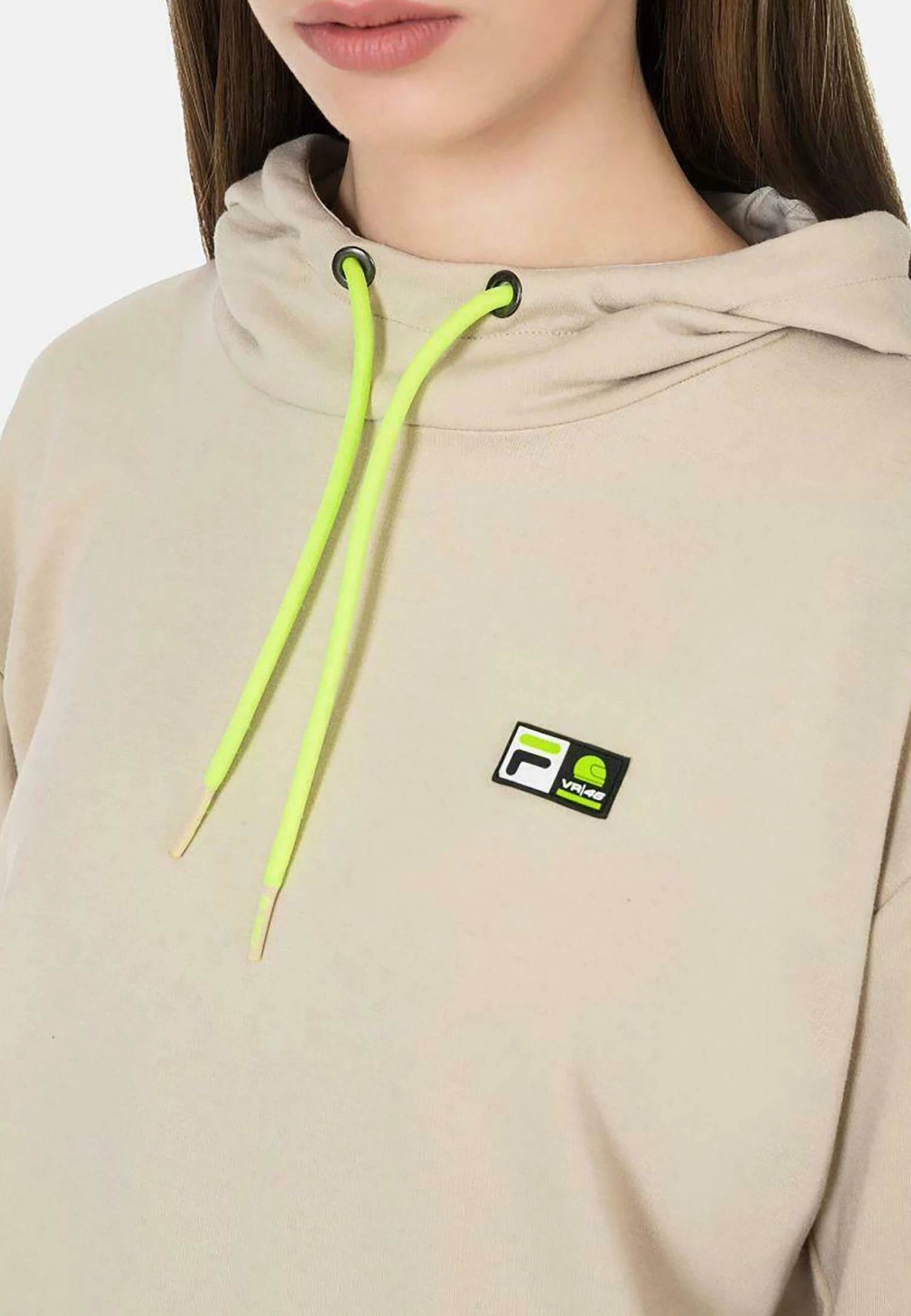 Fila Vr46 C25 Cropped- Sudadera - Safari 4 Fila Vr46 C25 Cropped- Sudadera - Safari - Imagen 4