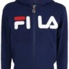 Fila Apparel Balge Classic Logo Zip Hoody - Sudadera Con Cremallera - Medieval Blue