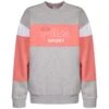 Fila Lana Crew- Sudadera - Light Grey Melange Bros / Shell Pink / Bright White