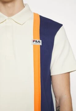 Fila Theres Blocked - Polo - Antique White/Medieval Blue -Fila 9979e31b9f594ef39aaef9bd6e71e5d6