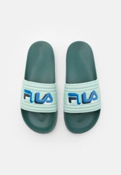 Fila Morro Bay Logo Unisex - Sandalias Planas - Silt Green -Fila 999e832bb0c74263b21c92e444007b91