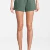 Fila Brandenburg High Waist - Pantalón Corto De Deporte - Silt Green