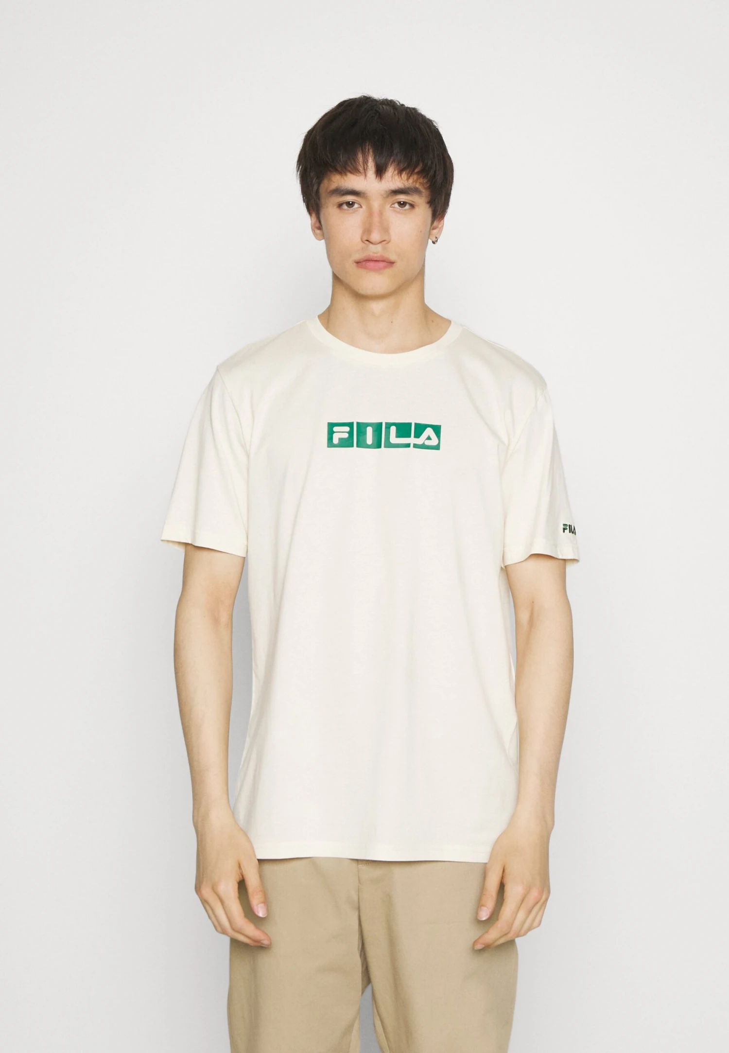 Fila Battweiler Tee Unisex - Camiseta Estampada - White 1 Fila Battweiler Tee Unisex - Camiseta Estampada - White