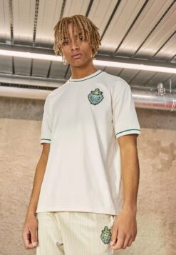 Fila Thomm Tee - Camiseta Estampada - Antique White