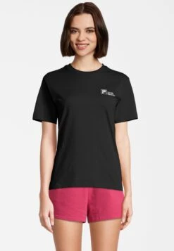 Fila Boll Regular Graphic - Camiseta Básica - Black