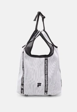 Fila Thane Ribbed Message Unisex - Bolso Shopping - Cloud Dancer/Moonless Night