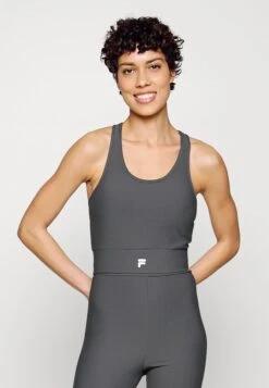 Fila Cariati Bra - Sujetadores Deportivos Con Sujeción Ligera - Iron Gate