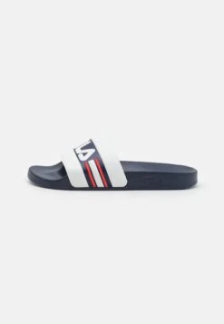 Fila Oceano Unisex - Sandalias Planas - Navy/White