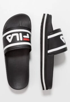 Fila Morro Bay Zeppa - Sandalias Planas - Black -Fila a653e0df45f34e5d85eac459d802783b