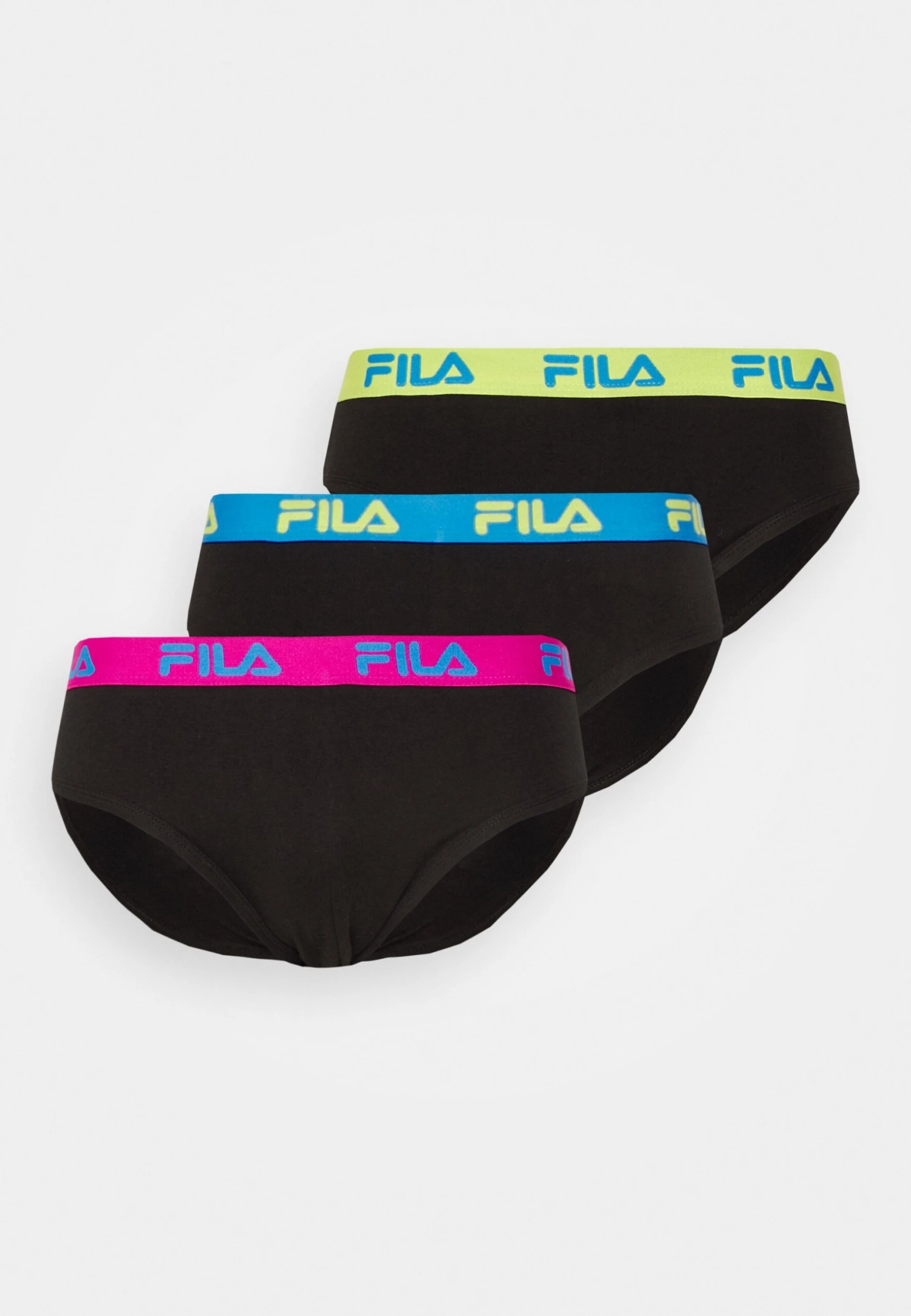 Fila Man Brief 3 Pack - Braguitas - Magenta/Lime/Deep Ocean 1 Fila Man Brief 3 Pack - Braguitas - Magenta/Lime/Deep Ocean