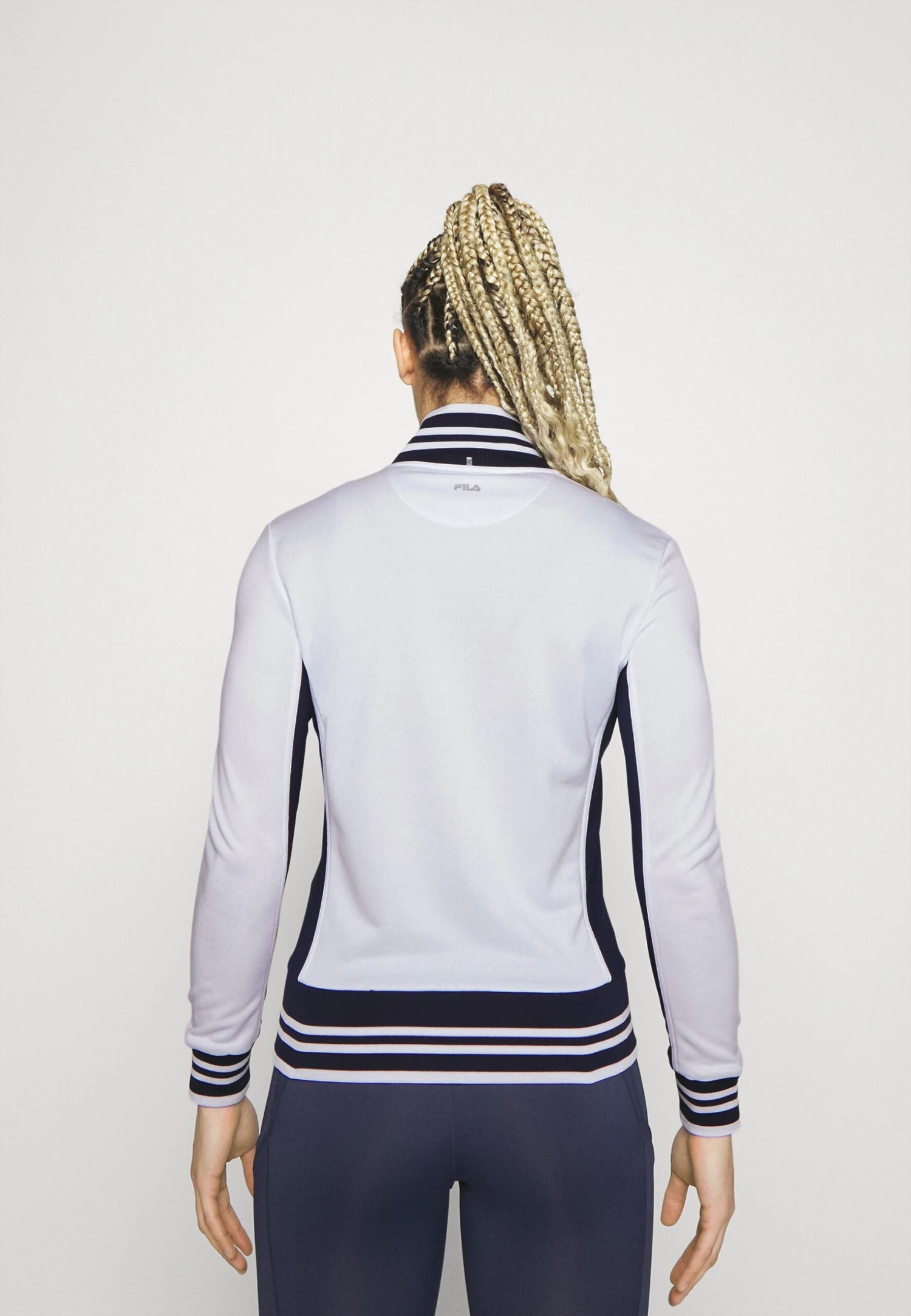 Fila Jacket Georgia - Chaqueta De Entrenamiento - White/Navy 3 Fila Jacket Georgia - Chaqueta De Entrenamiento - White/Navy - Imagen 3