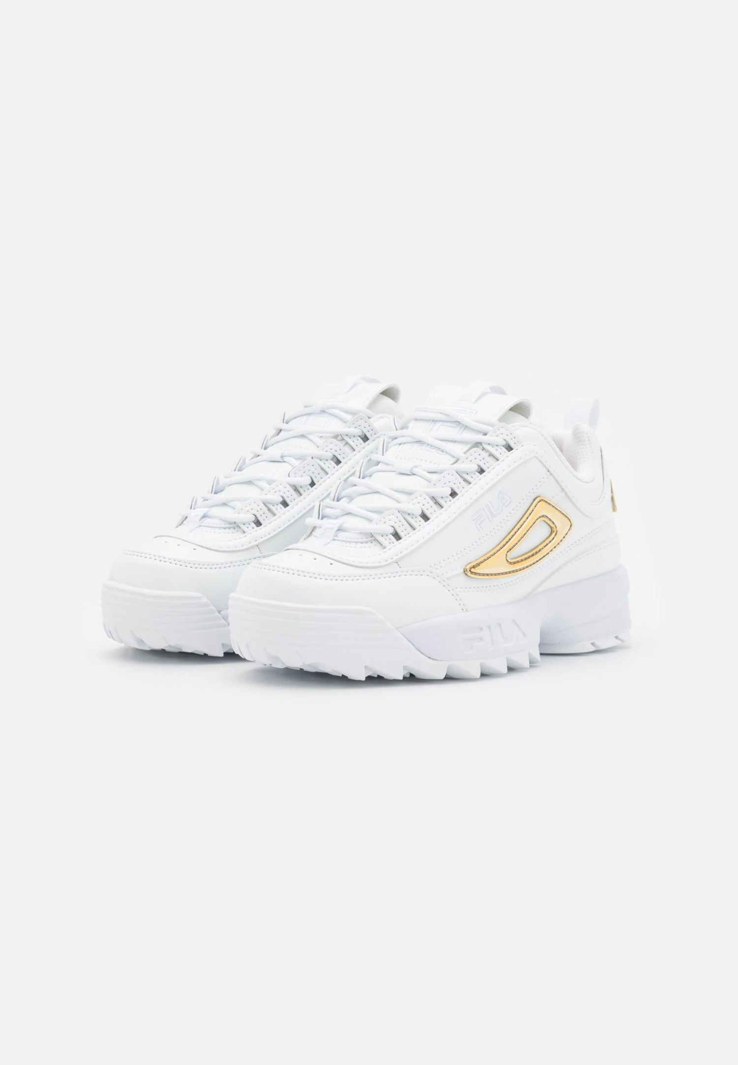 Fila Disruptor M Wmn - Zapatillas - White/Gold 3 Fila Disruptor M Wmn - Zapatillas - White/Gold - Imagen 3