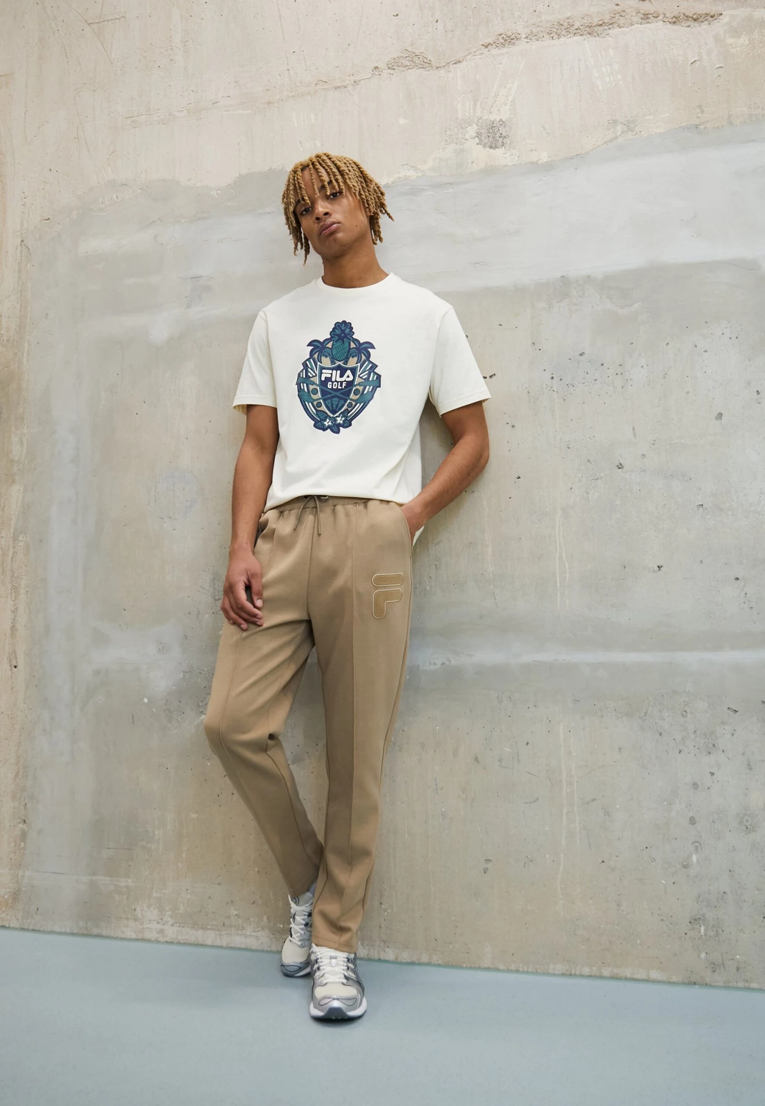 Fila Costa Pants - Pantalones Deportivos - Sepia Tint 2 Fila Costa Pants - Pantalones Deportivos - Sepia Tint - Imagen 2