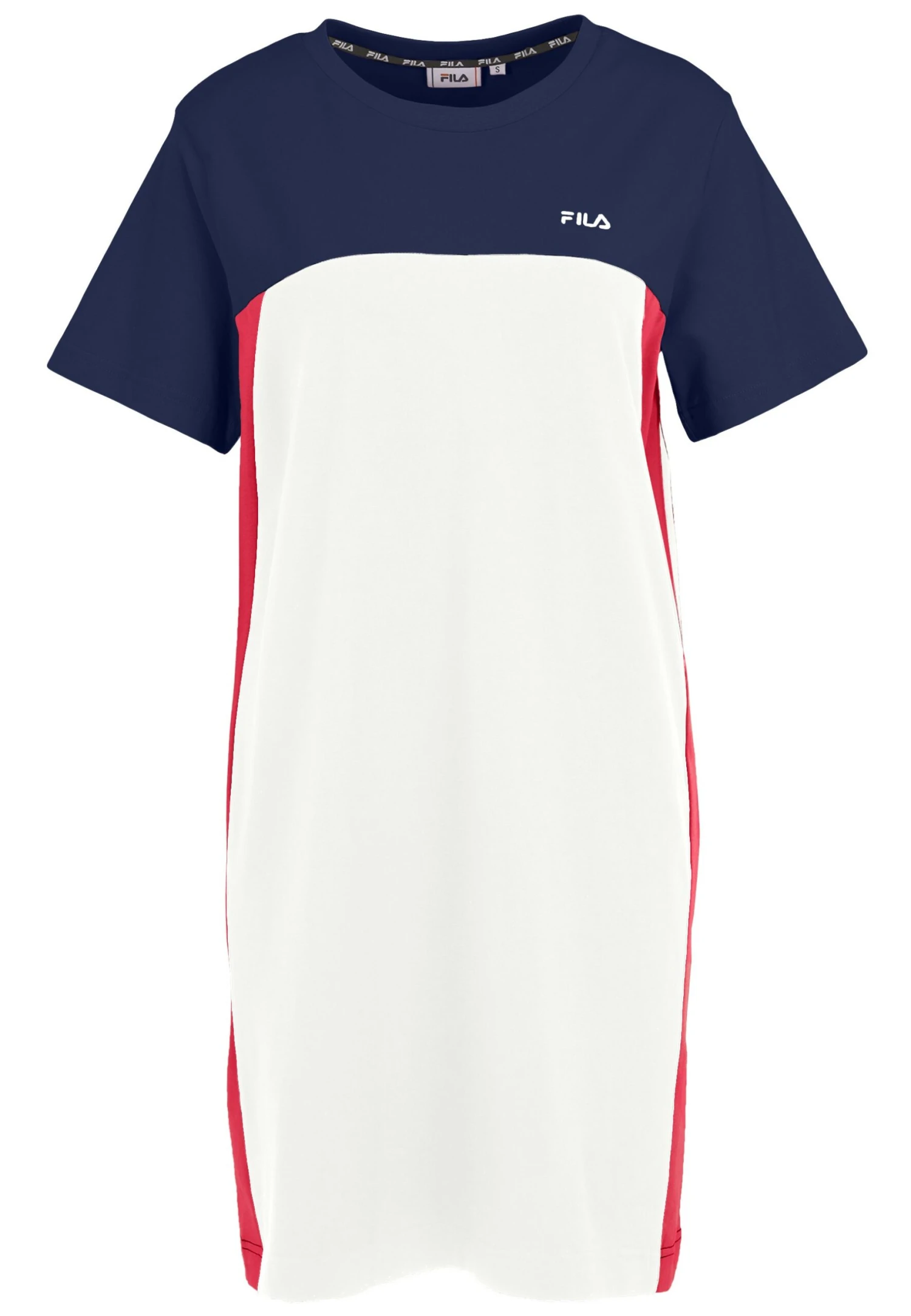 Fila Balikesir - Vestido Ligero - Bright White-Medieval Blue True Red 4 Fila Balikesir - Vestido Ligero - Bright White-Medieval Blue True Red - Imagen 4