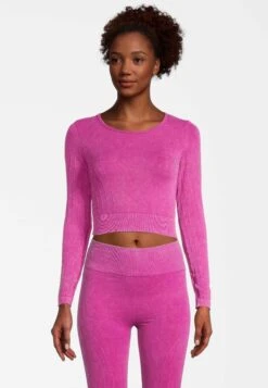 Fila Radnor Seamless Cropped - Camiseta De Manga Larga - Pink