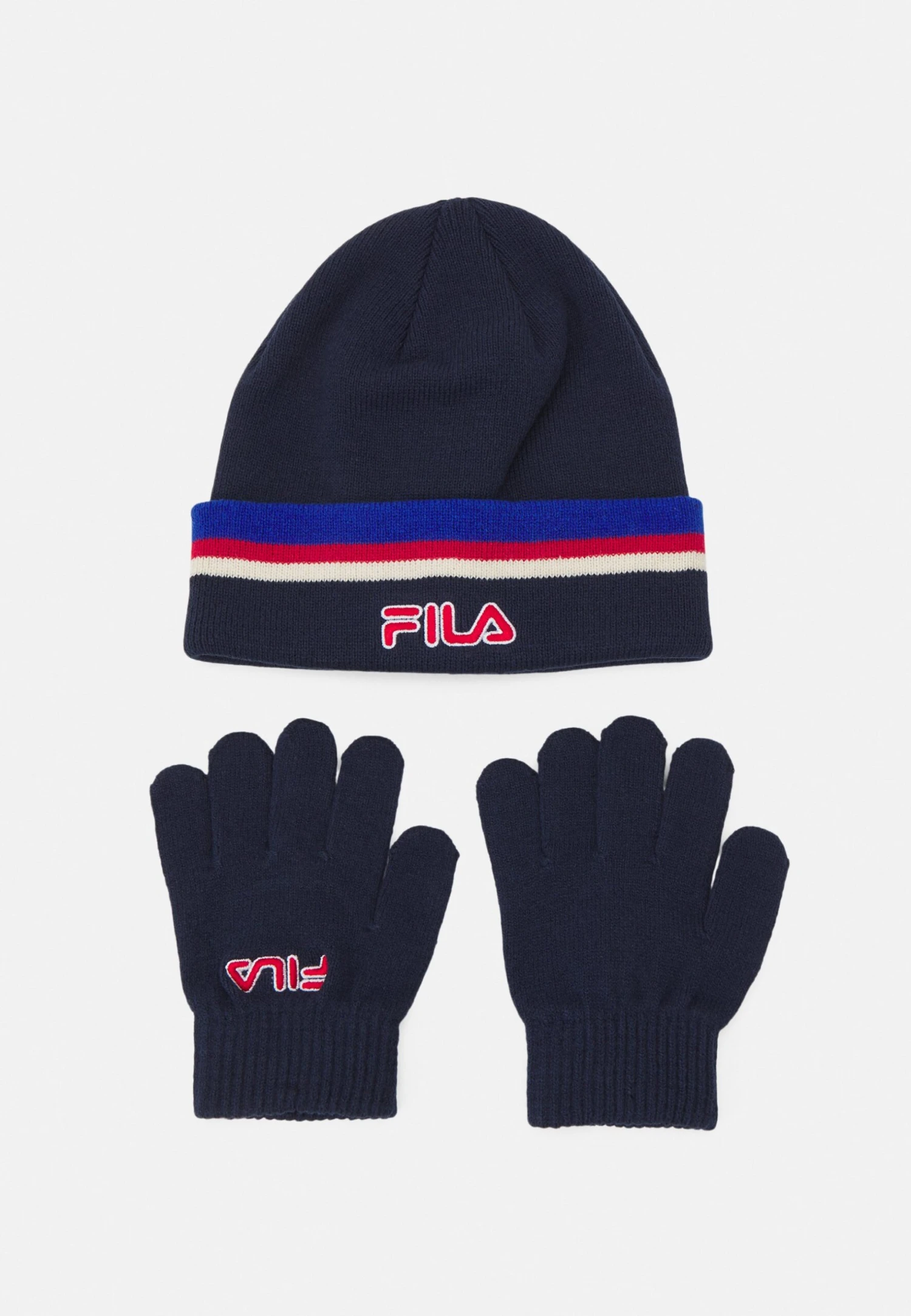 Fila Berea Beanies Gloves Set Unisex - Guantes - Black Iris 1 Fila Berea Beanies Gloves Set Unisex - Guantes - Black Iris