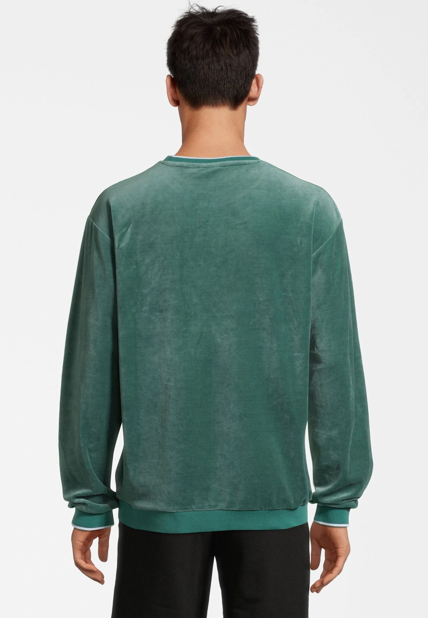 Fila Apparel Zudar Crew - Sudadera - Blue Spruce Silt Green 3 Fila Apparel Zudar Crew - Sudadera - Blue Spruce Silt Green - Imagen 3