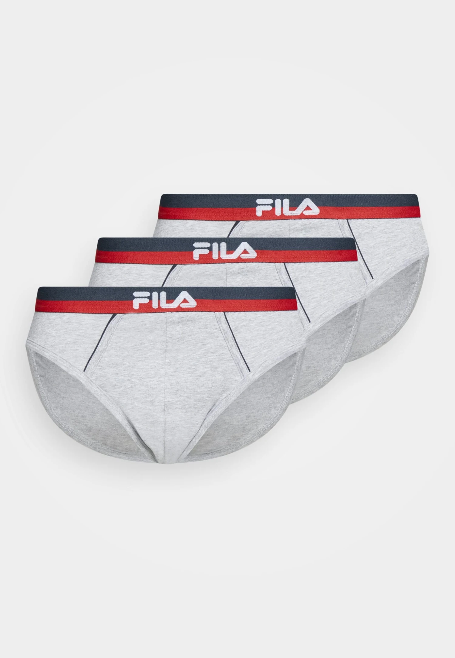 Fila Man Brief 3 Pack - Braguitas - Grey 1 Fila Man Brief 3 Pack - Braguitas - Grey