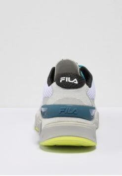 Fila Footwear Raceway - Zapatillas De Running Neutras - Gray Violet-Safety Yellow Blue Coral -Fila b980e5c06eb841a398fab088e9d19fc7