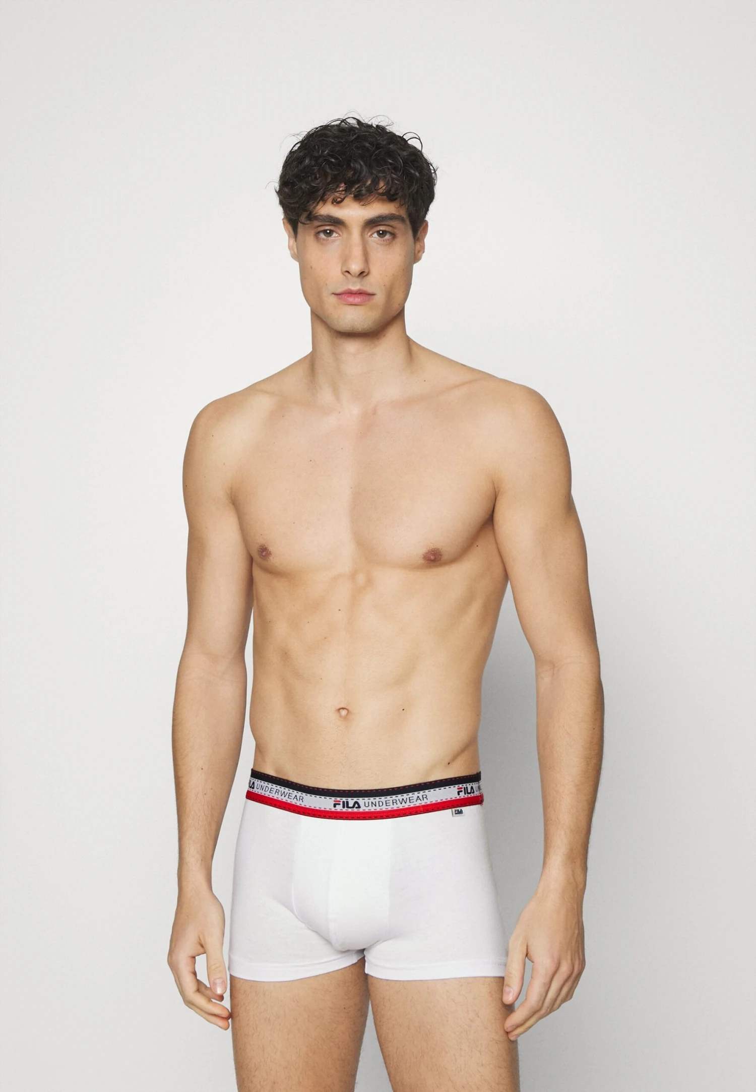 Fila Man Boxer 4 Pack - Culotte - Black/Navy/White/Jeans Melange 3 Fila Man Boxer 4 Pack - Culotte - Black/Navy/White/Jeans Melange - Imagen 3