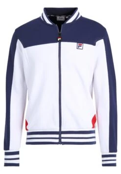 Fila Zigong- Chaquetas Bomber - Bright White Medieval Blue True Red -Fila bd425c66e0ad462bbc3424c51249a9d6