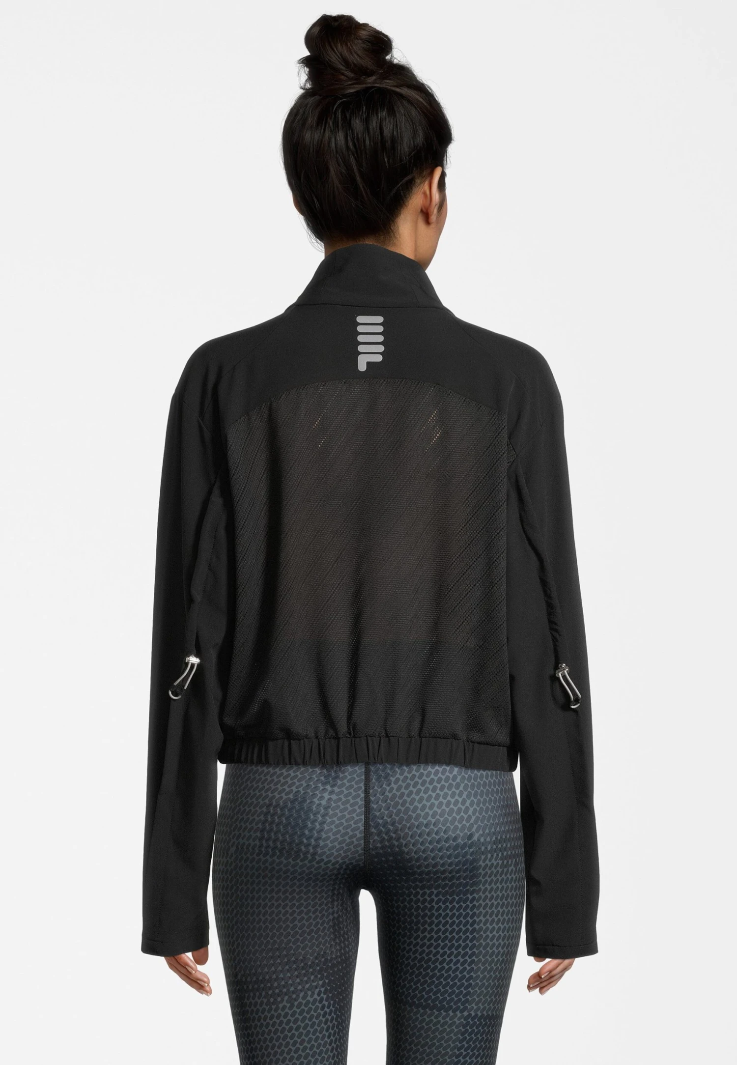 Fila Apparel Rovereto Cropped - Chaqueta De Entrenamiento - Black 3 Fila Apparel Rovereto Cropped - Chaqueta De Entrenamiento - Black - Imagen 3