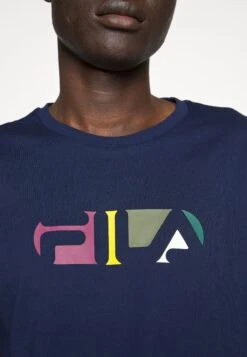 Fila Berling Tee - Camiseta Estampada - Black Iris -Fila bf3037b37d85401f9fb5bdfdb200902d